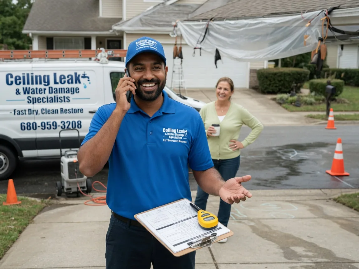 Ceiling Leak Cleanup Mud Butte, SD FAQs